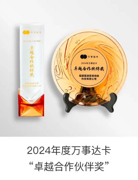 2024年万事达“卓越合作伙伴奖”