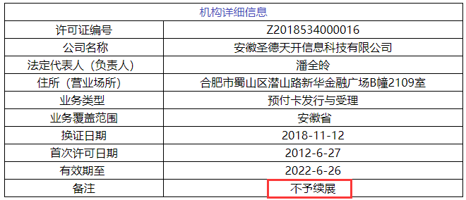 刚刚！两张“下落不明”的支付牌照被正式注销