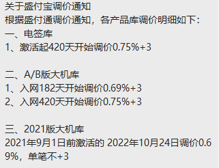 盛付通涨价！今日揭晓！少数几个产品未涨！附应对方法！直属代理商全部成赢家！！(图4)